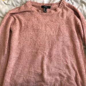 mauve sweater